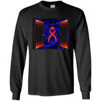 Thumbnail for OOTO - DOORWAY - GLYPHIC MAKES AN ENTRANCE G540B Youth LS T-Shirt - 1 COLOR -