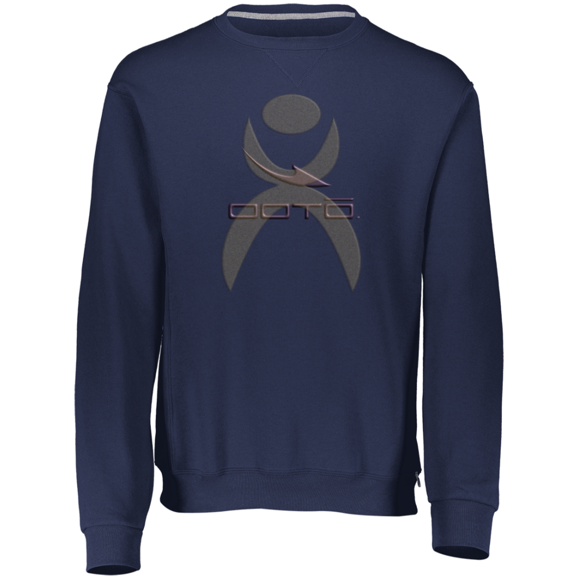 OOTO - DASH EN LAVENDER WITH XPARENT GLYPHIC - 698HBM Dri-Power Fleece Crewneck Sweatshirt - 10 COLORS -