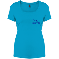 Thumbnail for DASH EN BLUE - DM106L Women's Perfect Scoop Neck Tee - 1 COLOR -