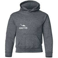 Thumbnail for OOTO - DASH EN WHITE -  G185B Youth Pullover Hoodie - 5 COLORS -