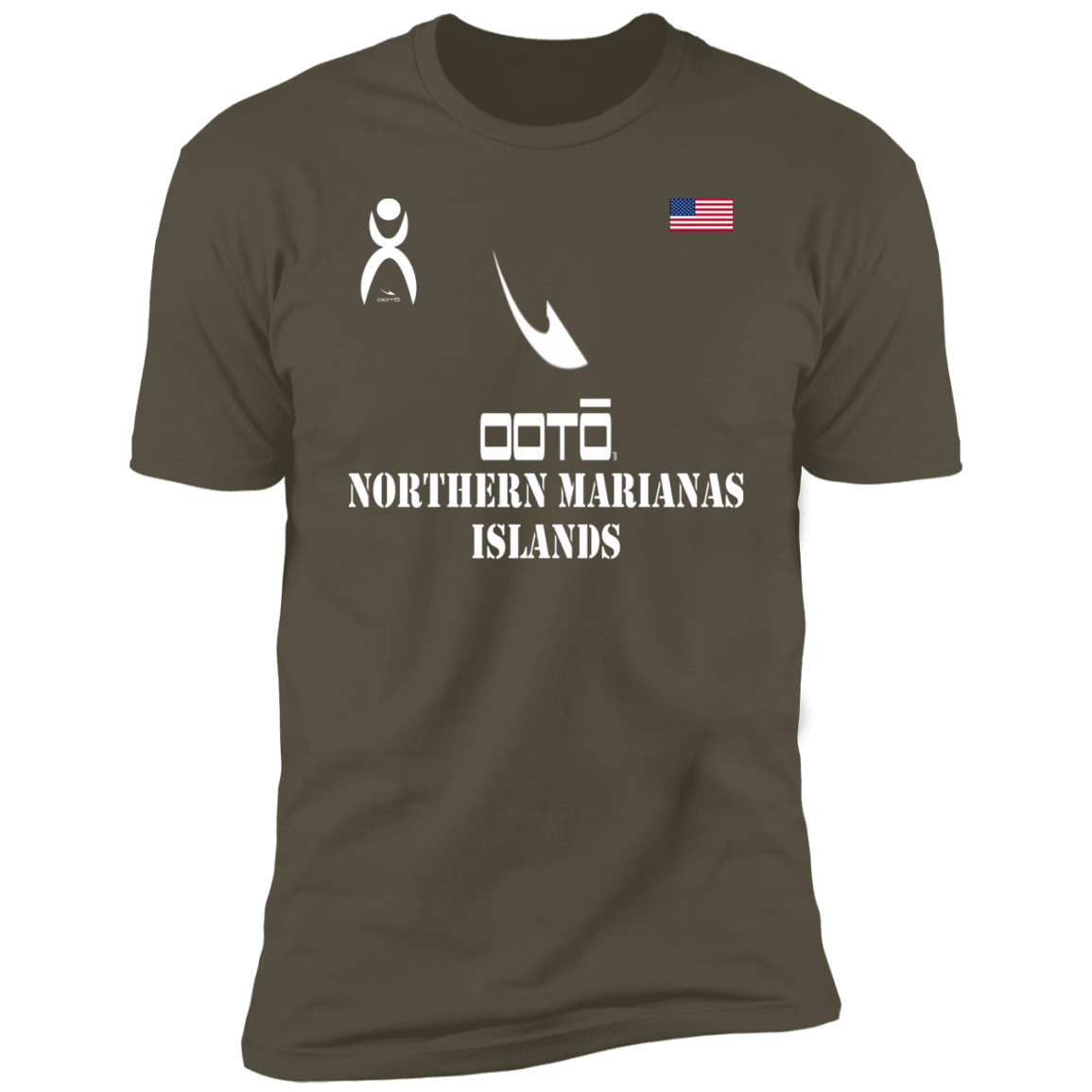 OOTO - T - NORTHERN MARIANAS ISLANDS - NMI Z61x Premium Short Sleeve Tee - 9 COLORS -