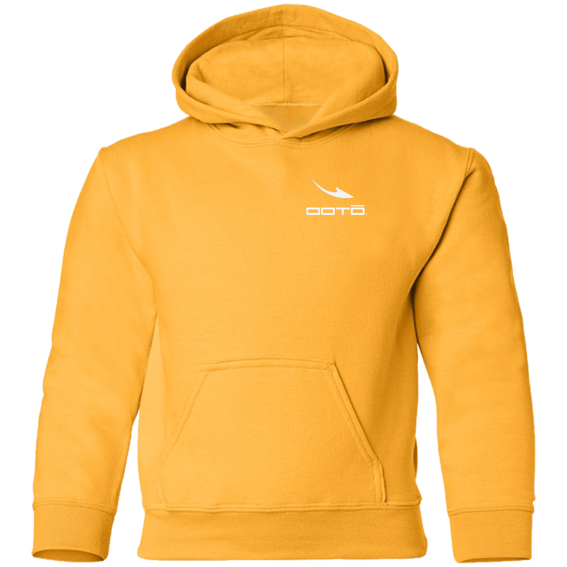 OOTO - DASH EN WHITE - G185B Youth Pullover Hoodie - 11 COLORS -