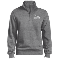 Thumbnail for OOTO - DASH EN WHITE - ST253 1/4 Zip Sweatshirt - 7 COLORS -