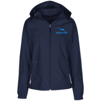 Thumbnail for OOTO - DASH EN AQUA - LST76 Ladies' Jersey-Lined Hooded Windbreaker - 4 COLORS -