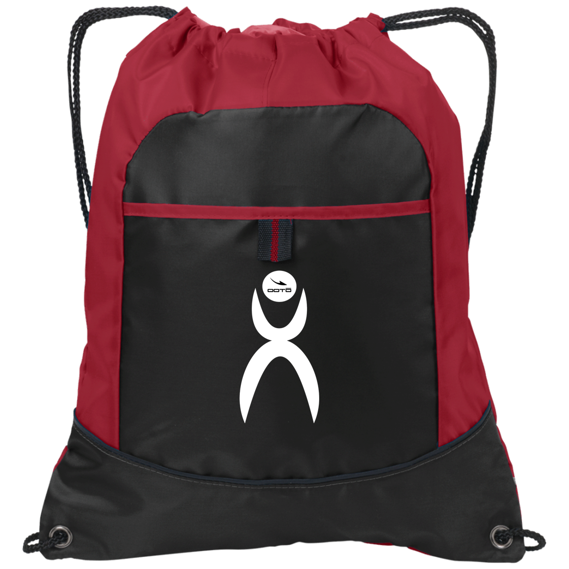 OOTO - GLYPHIC EN WHITE - DASH EN BLACK - BG611 Pocket Cinch Pack - 5 COLORS -