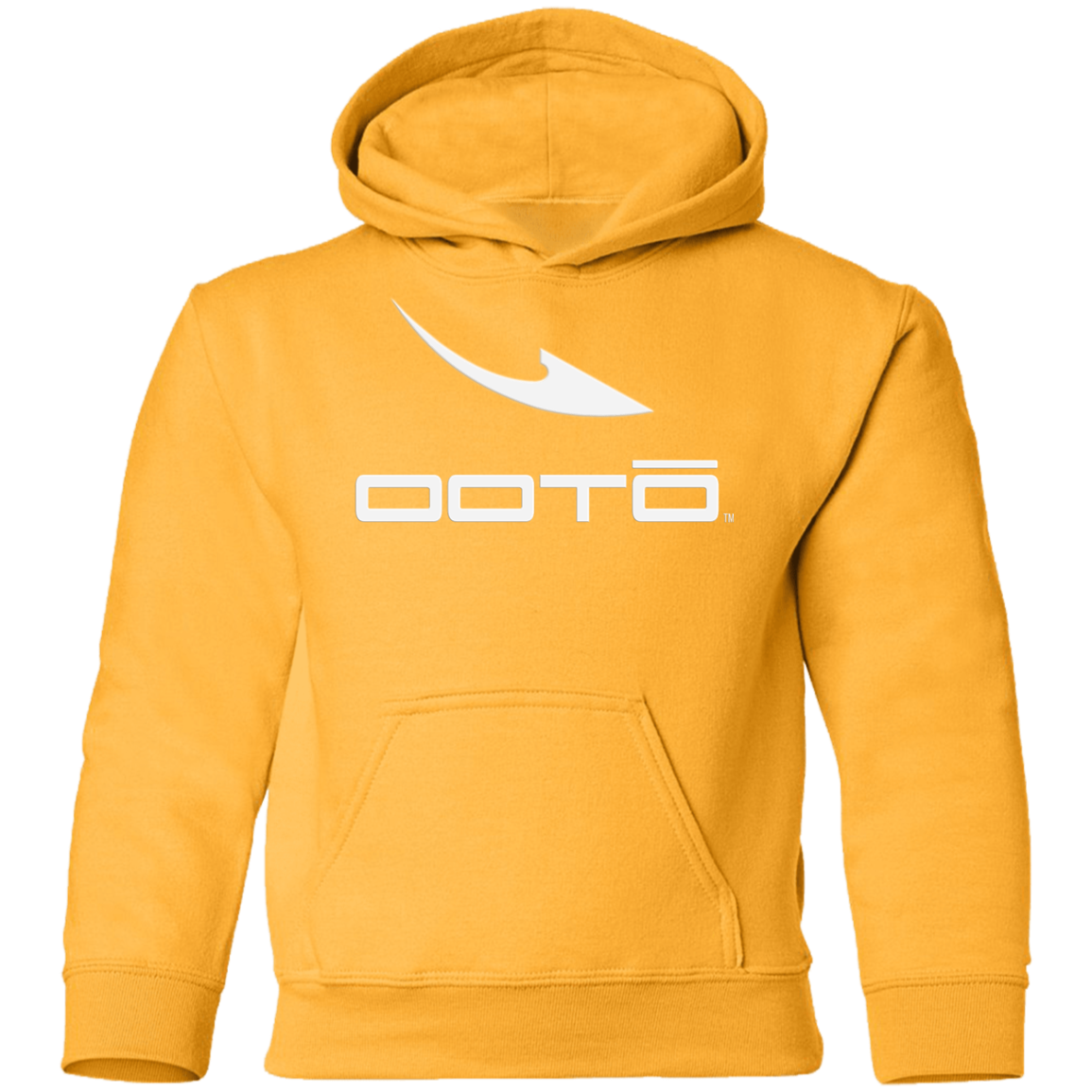 OOTO - DASH EN WHITE - G185B Youth Pullover Hoodie - 13 COLORS -