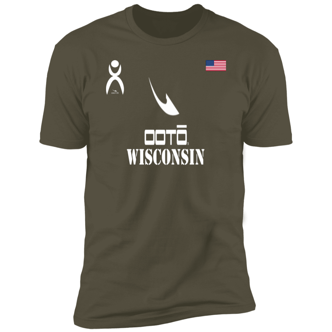 OOTO - WISCONSIN - Z61x Premium Short Sleeve Tee - 9 COLORS -