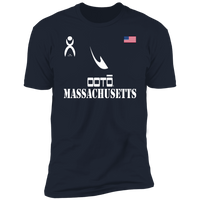 Thumbnail for OOTO - MASSACHUSETTS - Z61x Premium Short Sleeve Tee - 9 COLORS -