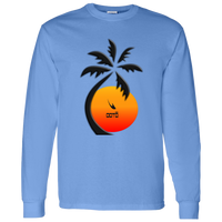 Thumbnail for PALM SUNSET - G540 LS T-Shirt 5.3 oz. - 11 COLORS -