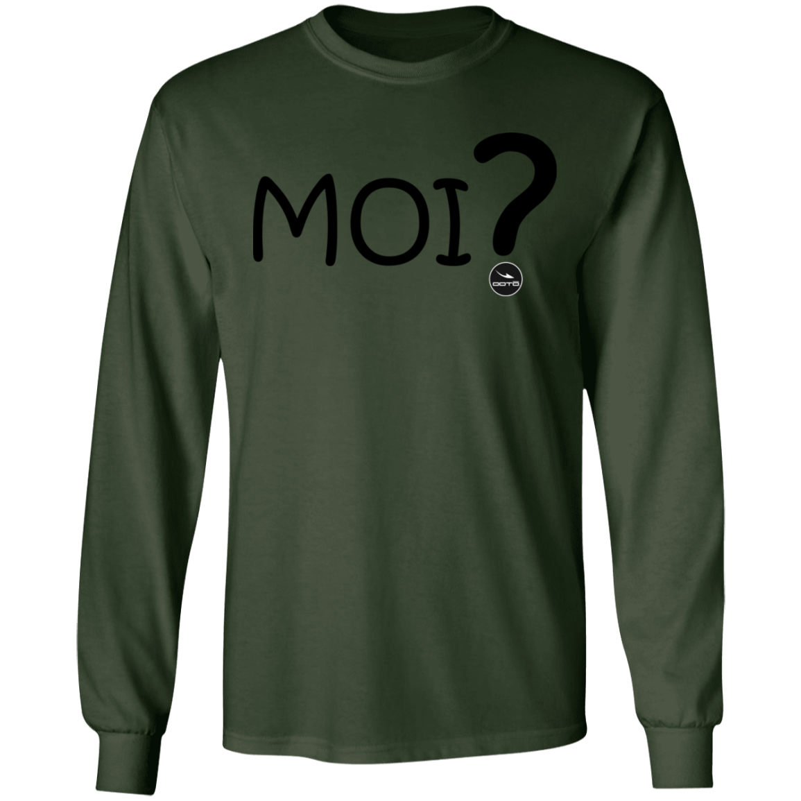 OOTO - MOI? - BK G240 LS Ultra Cotton T-Shirt - 8 COLORS