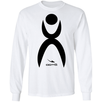 Thumbnail for GLYPHIC EN BLACK - G240 LS Ultra Cotton T-Shirt - 7 COLORS -