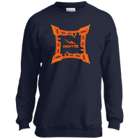 Thumbnail for OOTO - DISTORTA DASH - PC90Y Youth Crewneck Sweatshirt - 3 COLORS -