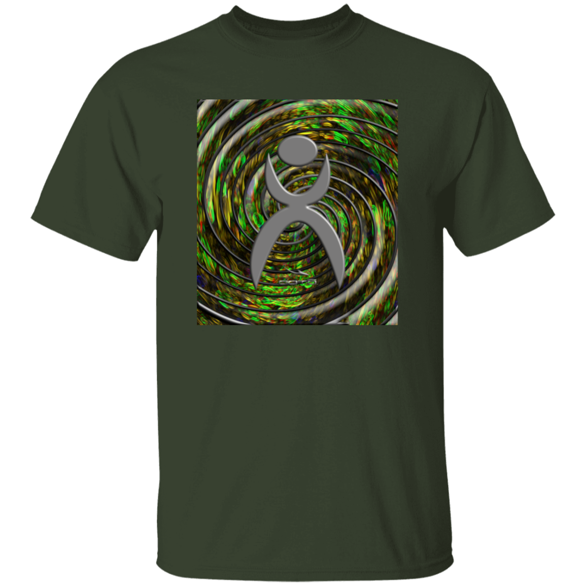 OOTO - GLYPHIC EN SPIRAL EPIC JOURNEY D4 - G500B Youth 5.3 oz 100% Cotton T-Shirt - 4 COLORS -