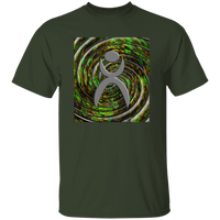 Thumbnail for OOTO - GLYPHIC EN SPIRAL EPIC JOURNEY D4 - G500B Youth 5.3 oz 100% Cotton T-Shirt - 4 COLORS -