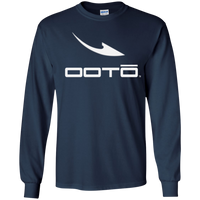 Thumbnail for OOTO - DASH EN WHITE - G240B Youth LS T-Shirt - 5 COLORS -