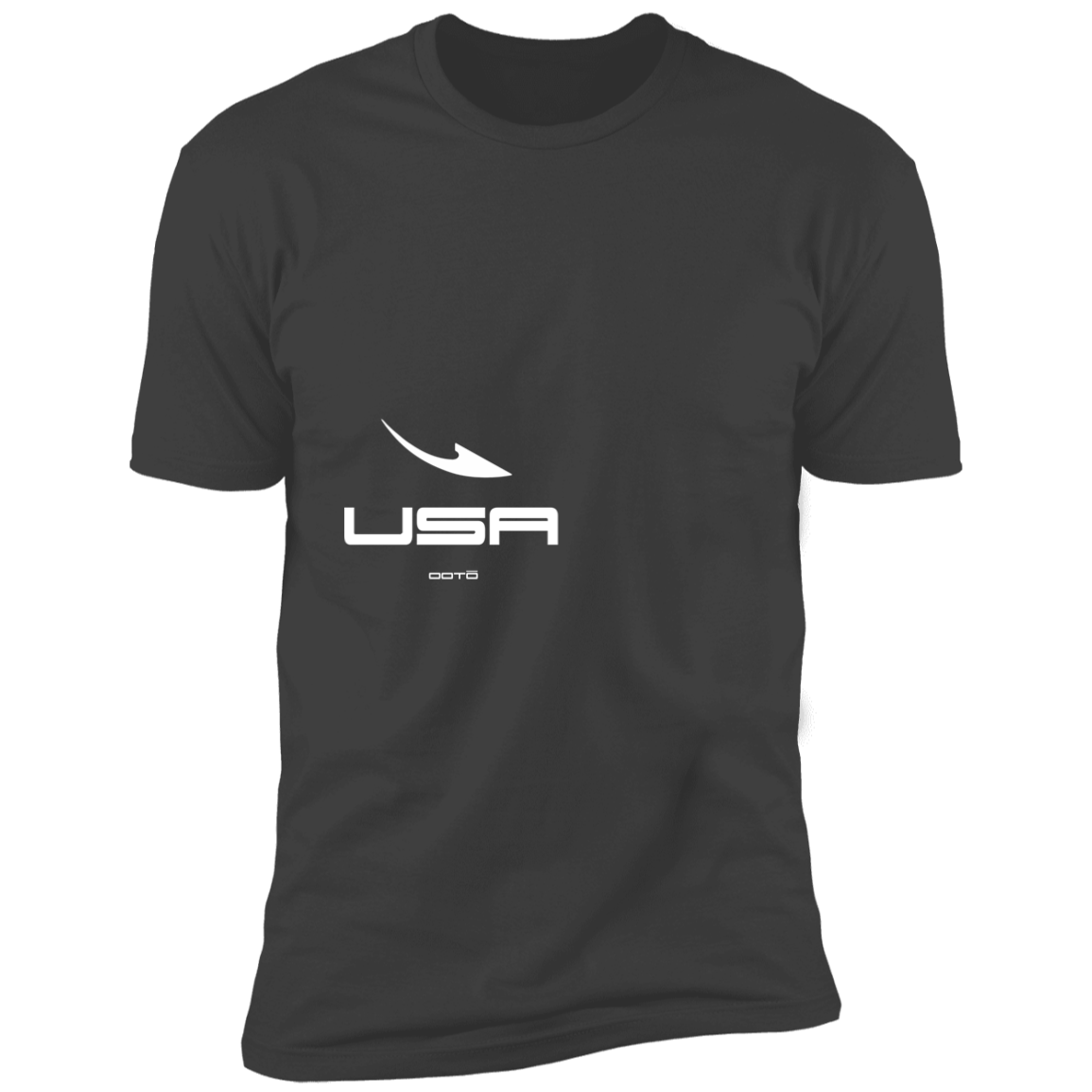 USA OOTO DASH EN WHITE - Z61x Premium Short Sleeve Tee - 5 COLORS -