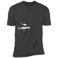 Thumbnail for USA OOTO DASH EN WHITE - Z61x Premium Short Sleeve Tee - 5 COLORS -