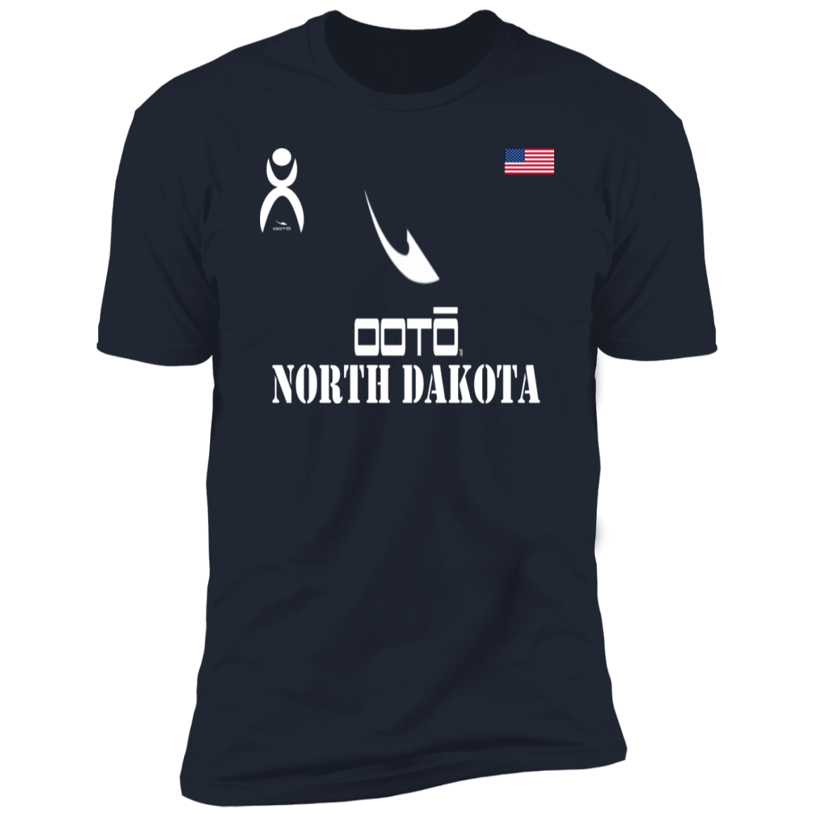 OOTO - NORTH DAKOTA - Z61x Premium Short Sleeve Tee - 9 COLORS -