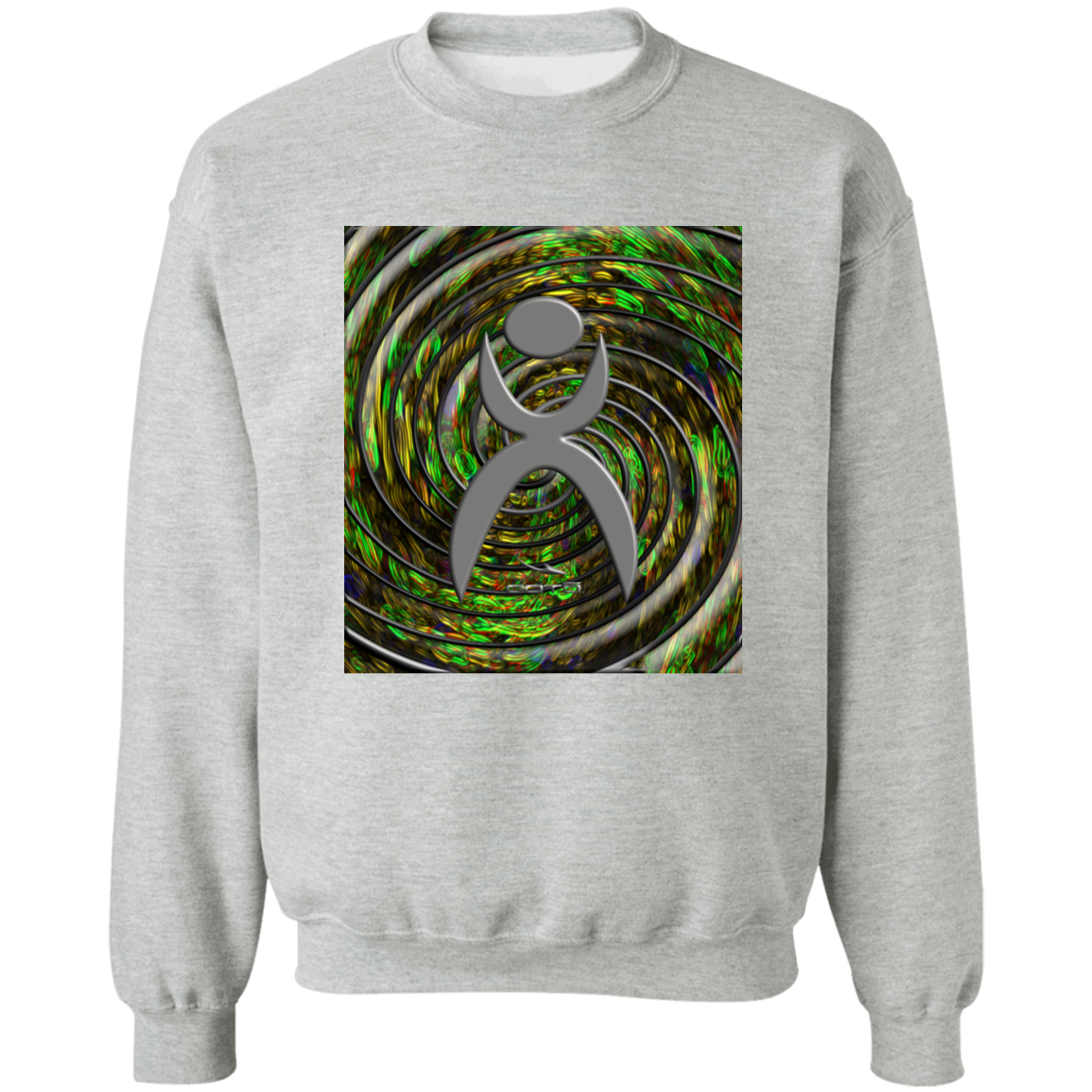 OOTO - GLYPHIC EN SPIRAL EPIC JOURNEY D4 - G180 Crewneck Pullover Sweatshirt - 7 COLORS -