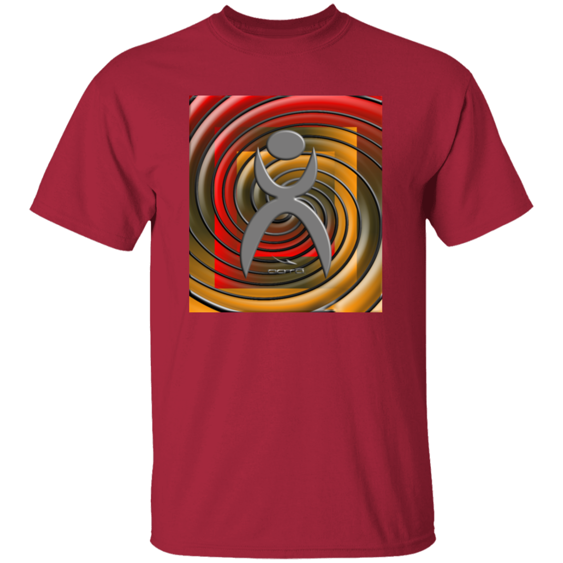 OOTO - GLYPHIC EN SPIRAL EPIC JOURNEY GRADIENT - G500B Youth 5.3 oz 100% Cotton T-Shirt - 5 COLORS -