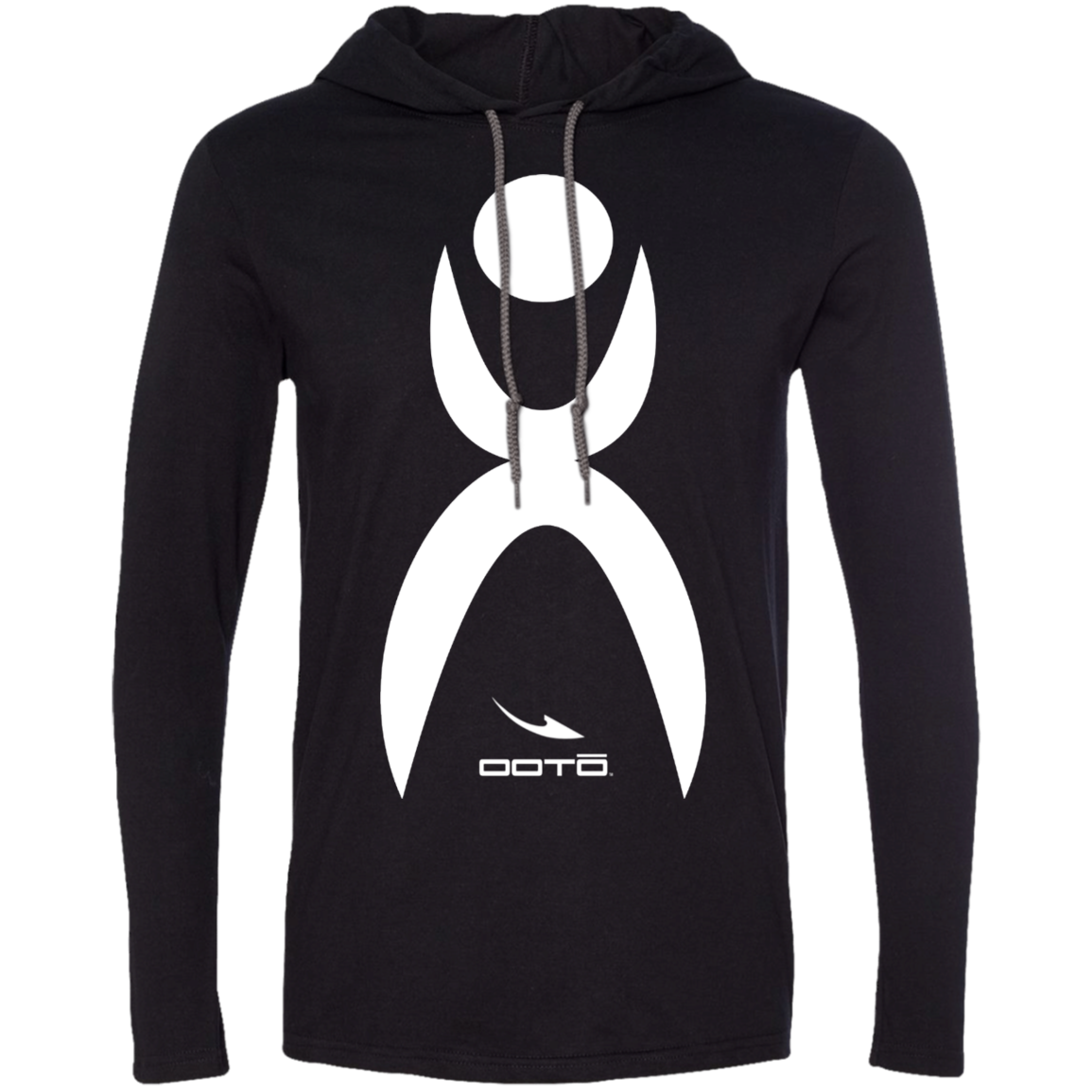 GLYPHIC EN WHITE - 987 LS T-Shirt Hoodie - 3 COLORS -