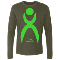 Thumbnail for GLYPHIC EN LIME - LARGE NL3601 Men's Premium LS - 4 COLORS -