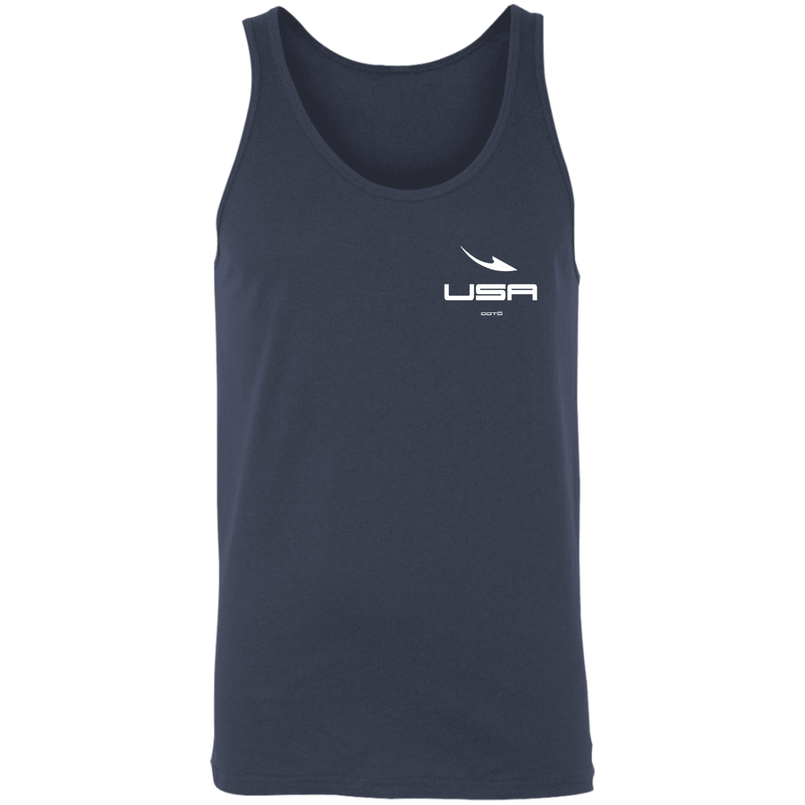 USA OOTO DASH EN WHITE - 3480 Unisex Tank - 8 COLORS -