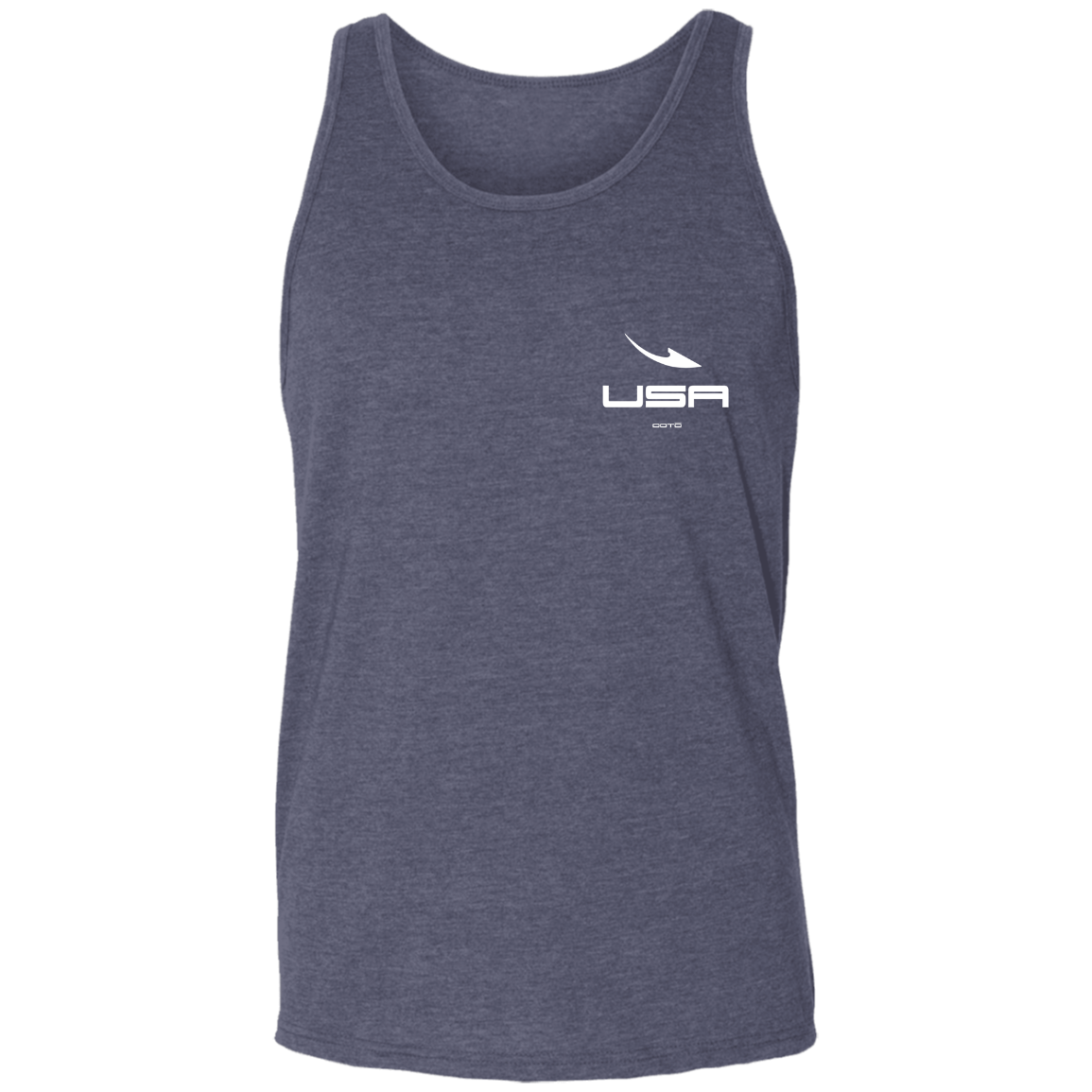 USA OOTO DASH EN WHITE - 3480 Unisex Tank - 8 COLORS -