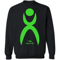 Thumbnail for OOTO - GLYPHIC EN LIME - Z65 Crewneck Pullover Sweatshirt - 5 COLORS -