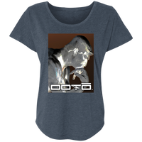 Thumbnail for RODINS THE THINKER X OOTO EN DARK - NL6760 Ladies' Triblend Dolman Sleeve - 5 COLORS -