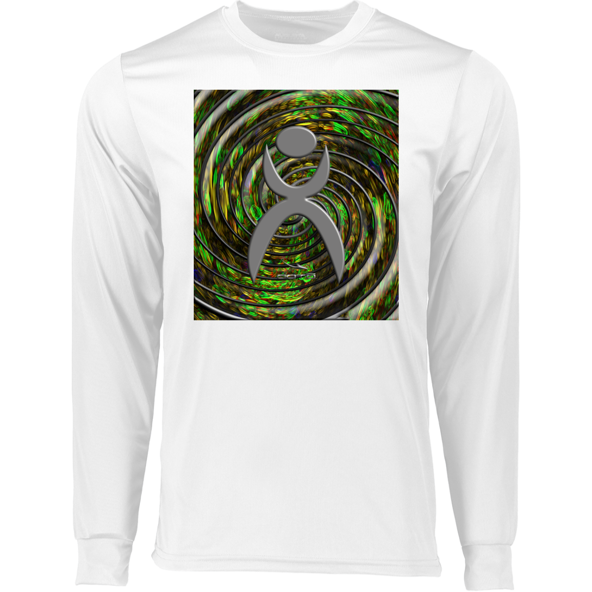 GLYPHIC EN SPIRAL EPIC JOURNEY D4 - 788 Long Sleeve Moisture-Wicking Tee - 4 COLORS -