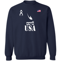 Thumbnail for OOTO - USA - G180 Crewneck Pullover Sweatshirt - 10 COLORS -