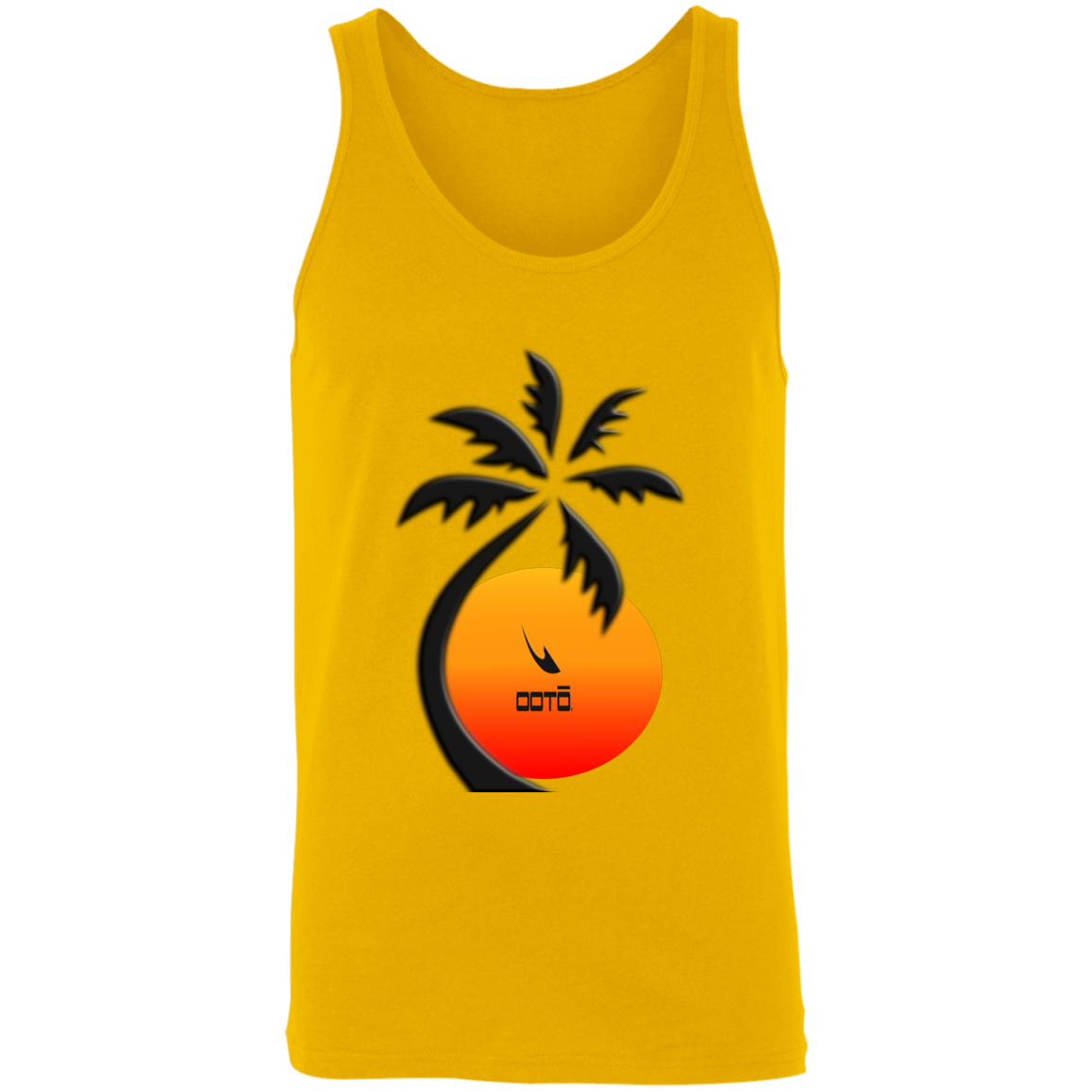 PALM SUNSET - 3480 Unisex Tank - 8 COLORS -