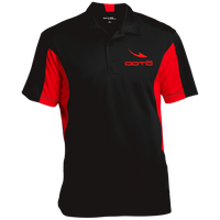 Thumbnail for OOTO - DASH EN RED - ST655 Men's Colorblock Performance Polo - 1 COLOR -