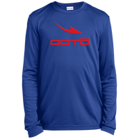 Thumbnail for OOTO - DASH EN RED -  YST350LS Youth Long Sleeve Performance Tee - 4 COLORS -