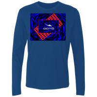 Thumbnail for RED GRID EN DARK TUNNEL - NL3601 Men's Premium LS - 5 COLORS -