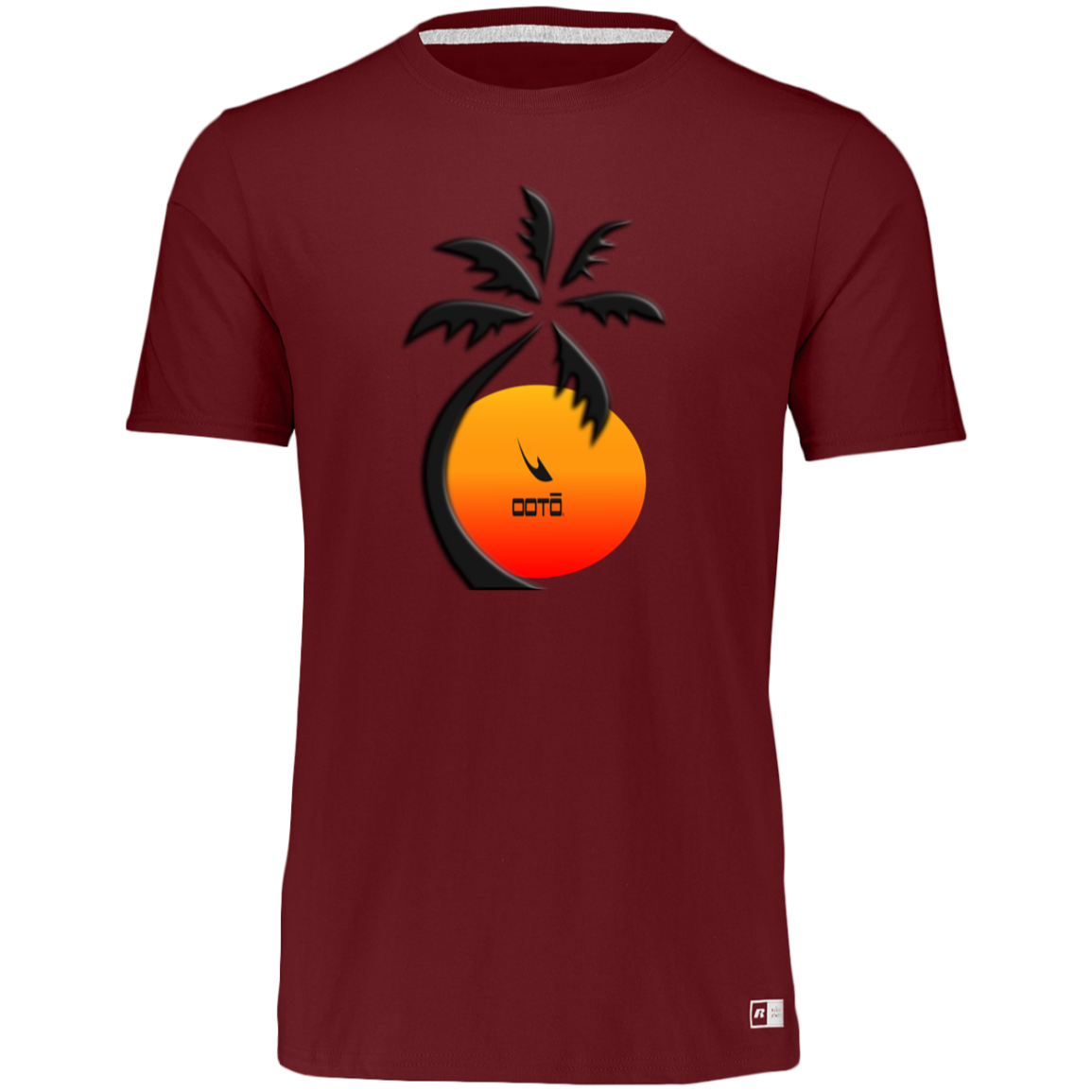 OOTO - PALM SUNSET - 64STTB Youth Essential Dri-Power Tee - 8 COLORS -