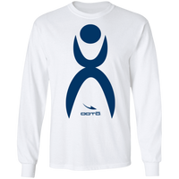 Thumbnail for GLYPHIC EN BLUE - G240 LS Ultra Cotton T-Shirt - 10 COLORS -