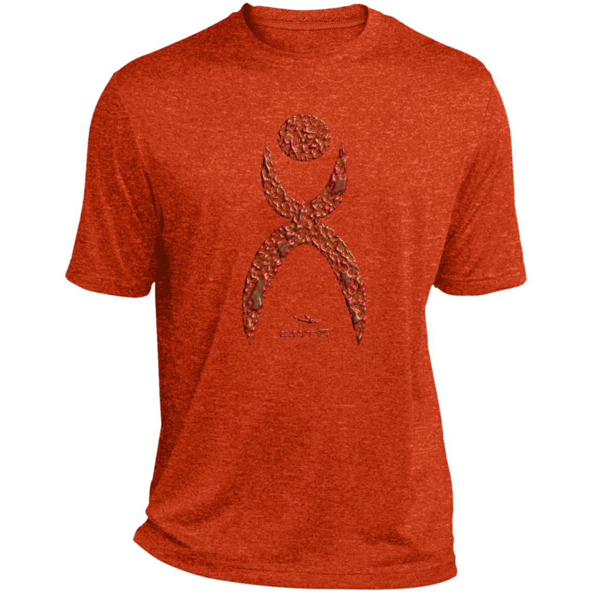 GLYPHIC EN HALTED PHASE - ST360 Heather Performance Tee - 5 COLORS -