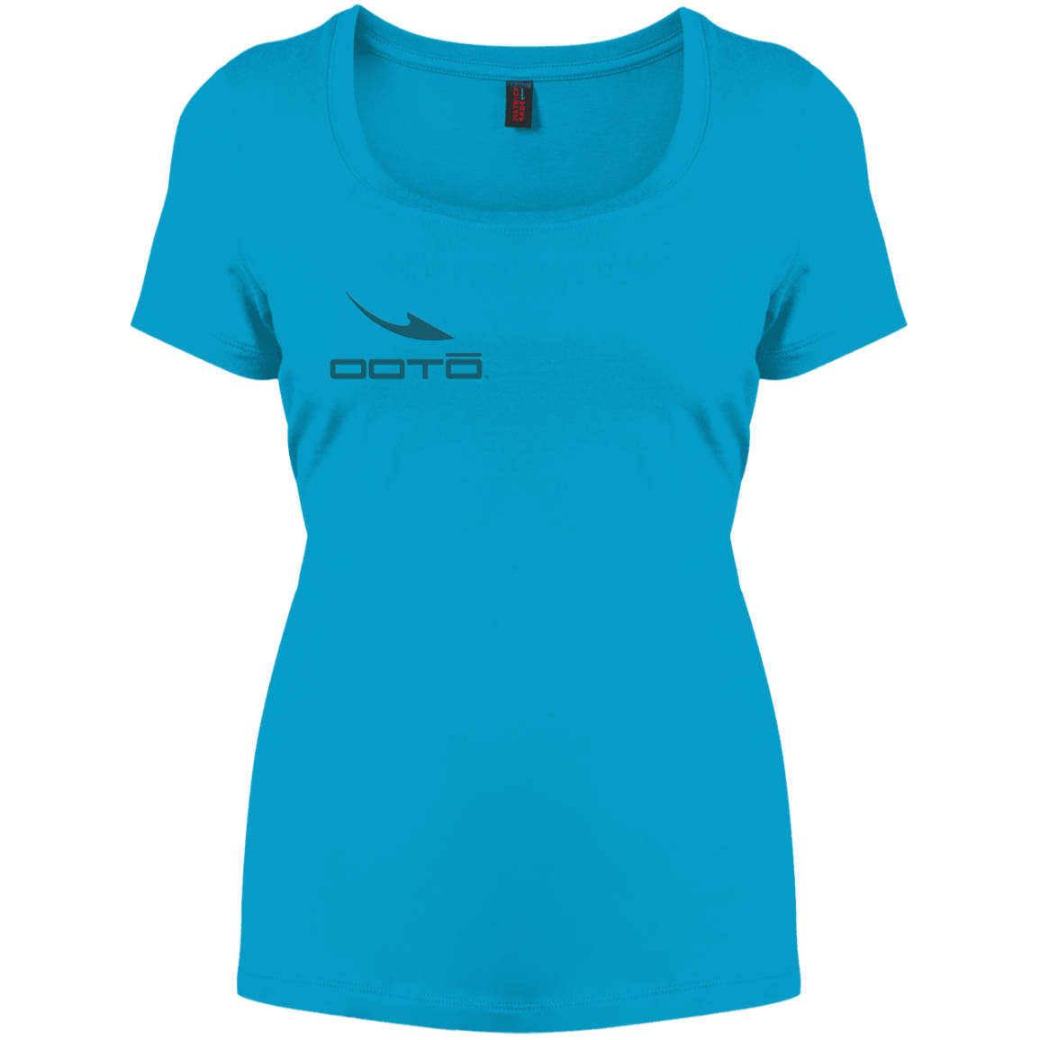 DASH EN DARK TURQOISE - DM106L Women's Perfect Scoop Neck Tee - 4 COLORS -