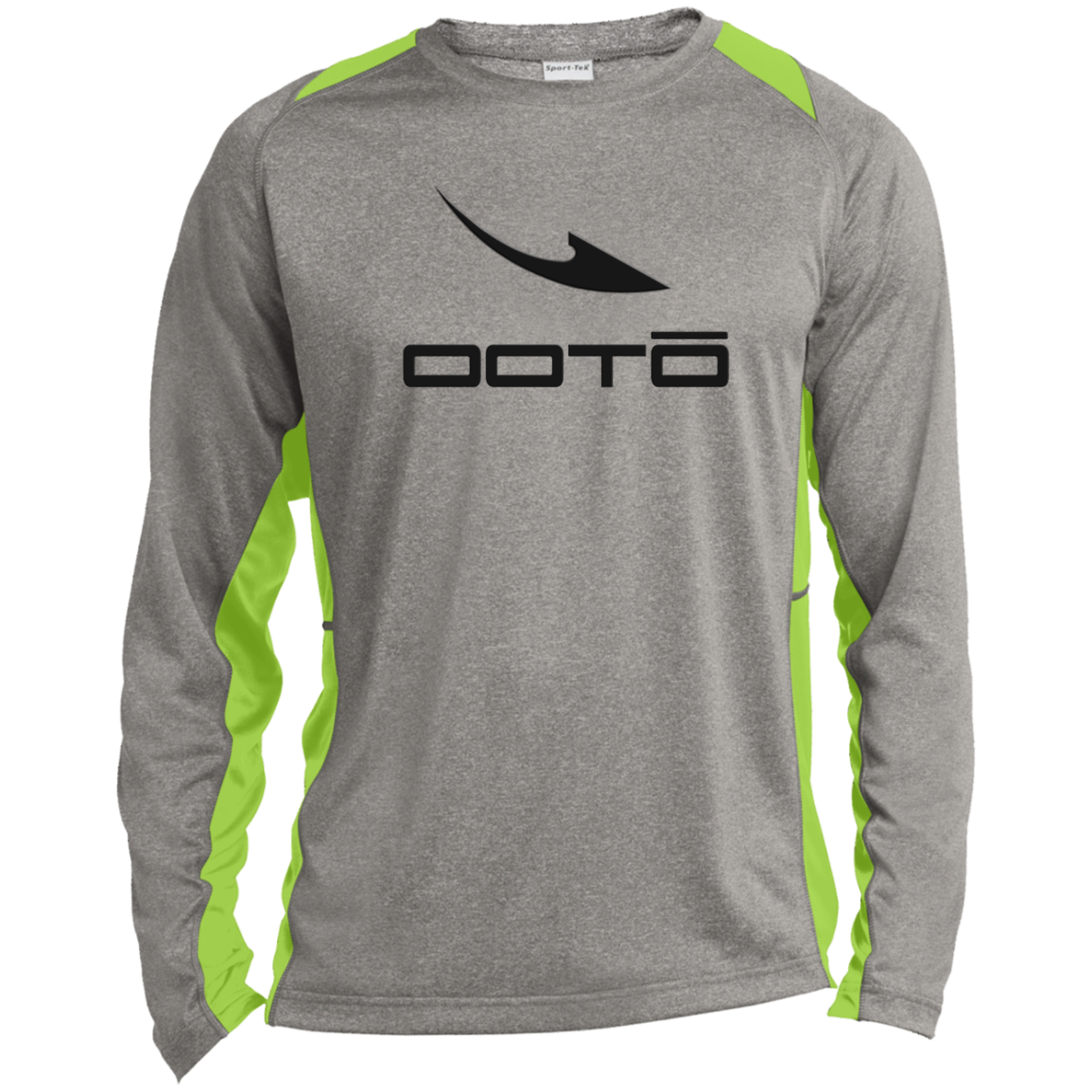 DASH EN BLACK - ST361LS Long Sleeve Heather Colorblock Performance Tee - 3 COLORS -