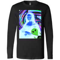 Thumbnail for 'AL' PHOTOBOMBS MONA - 3501 Men's Jersey LS T-Shirt - 4 COLORS -