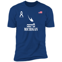 Thumbnail for OOTO - MICHIGAN - Z61x Premium Short Sleeve Tee - 9 COLORS -