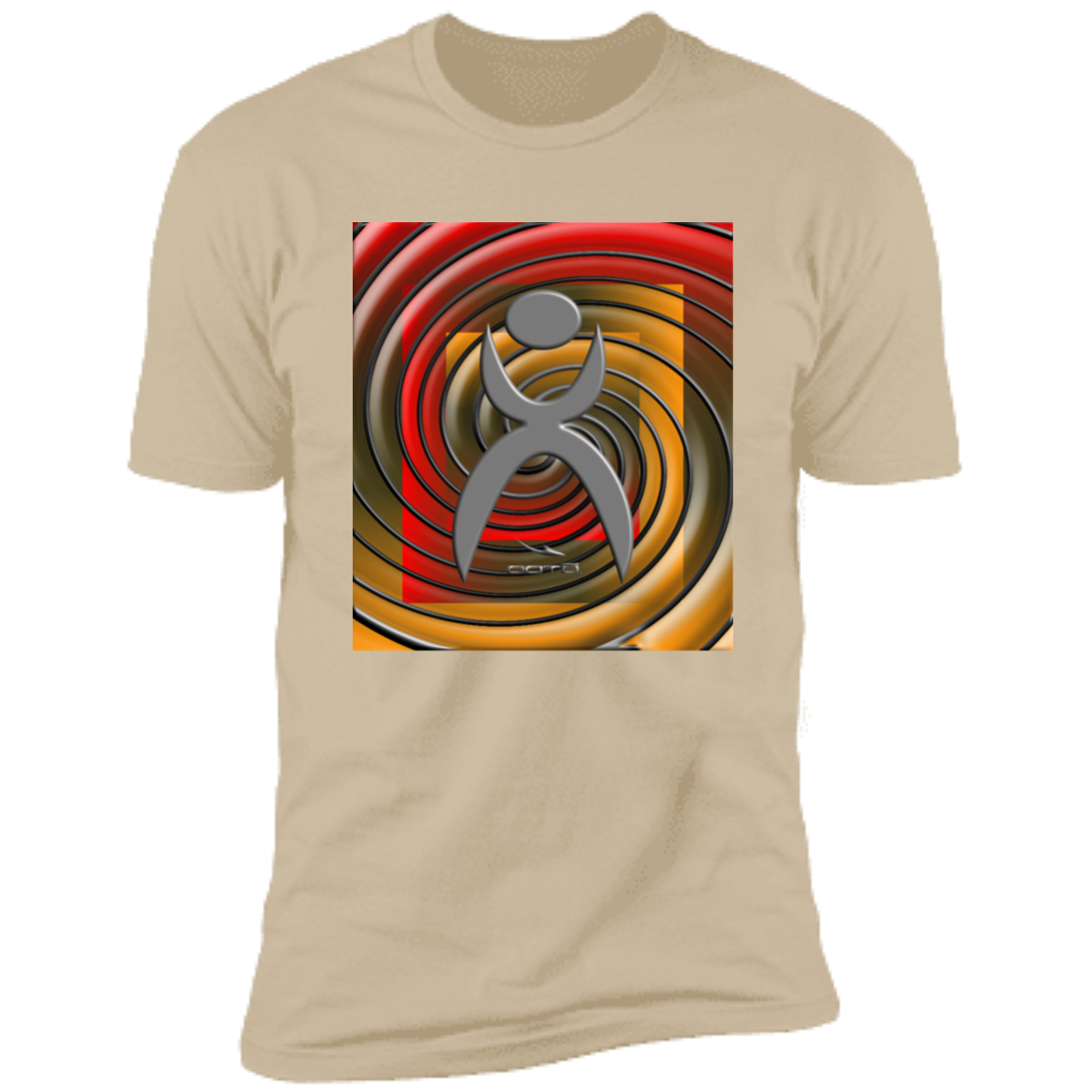 GLYPHIC EN SPIRAL EPIC JOURNEY GRADIENT - NL3600 Premium Short Sleeve T-Shirt - 4 COLORS -