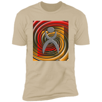 Thumbnail for GLYPHIC EN SPIRAL EPIC JOURNEY GRADIENT - NL3600 Premium Short Sleeve T-Shirt - 4 COLORS -