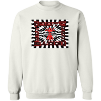 Thumbnail for OOTO - OOTOruvian FRAMED EN CHECKERED PAST - G180 Crewneck Pullover Sweatshirt - 2 COLORS -