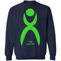 Thumbnail for OOTO - GLYPHIC EN LIME - Z65 Crewneck Pullover Sweatshirt - 5 COLORS -