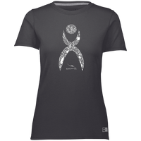 Thumbnail for GLYPHIC EN HALTED PHASE WHITE - 64STTX Ladies’ Essential Dri-Power Tee - 6 COLORS -