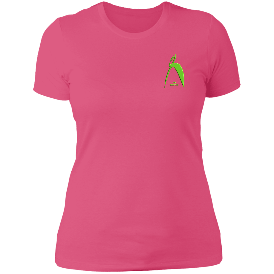 BIG STEPPIN GLYPHIC EN LIME 3D PRINT - SM NL3900 Ladies' Boyfriend T-Shirt - 4 COLORS -