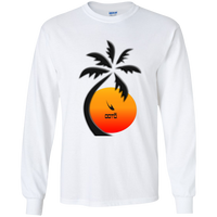 Thumbnail for OOTO - PALM SUNSET - G540B Youth LS T-Shirt - 3 COLORS -